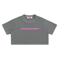 Snow Washed Crop Top