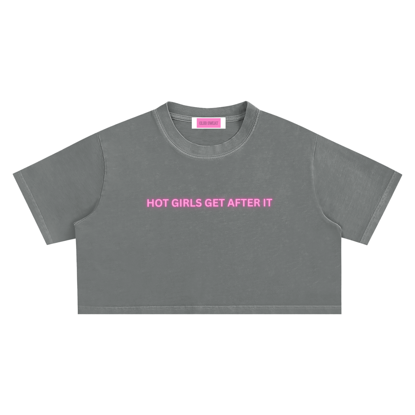 Snow Washed Crop Top