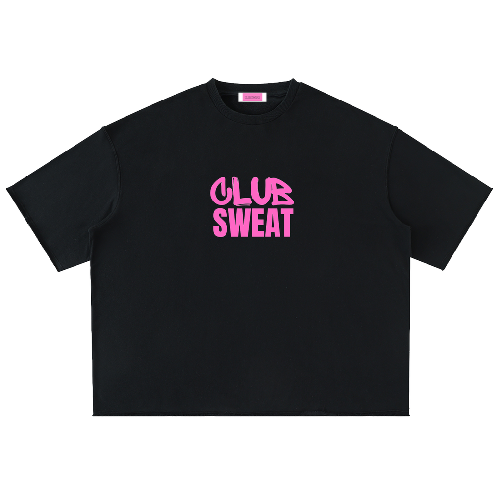 Washed Rolled Hem Half Sleeve T-Shirt