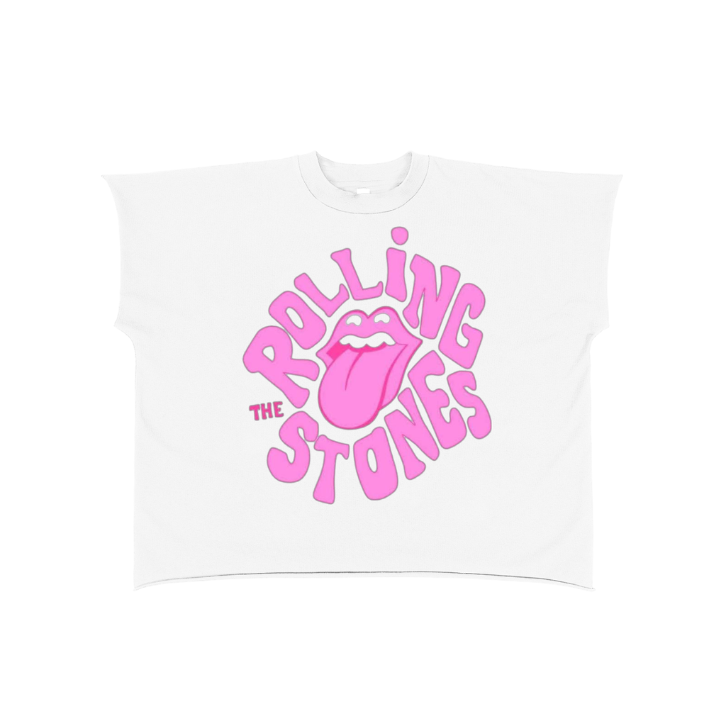Raw Edge Boxy Non-Shrink T-Shirt