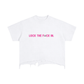 Vintage Wash Boxy Distressed Hem T-Shirt