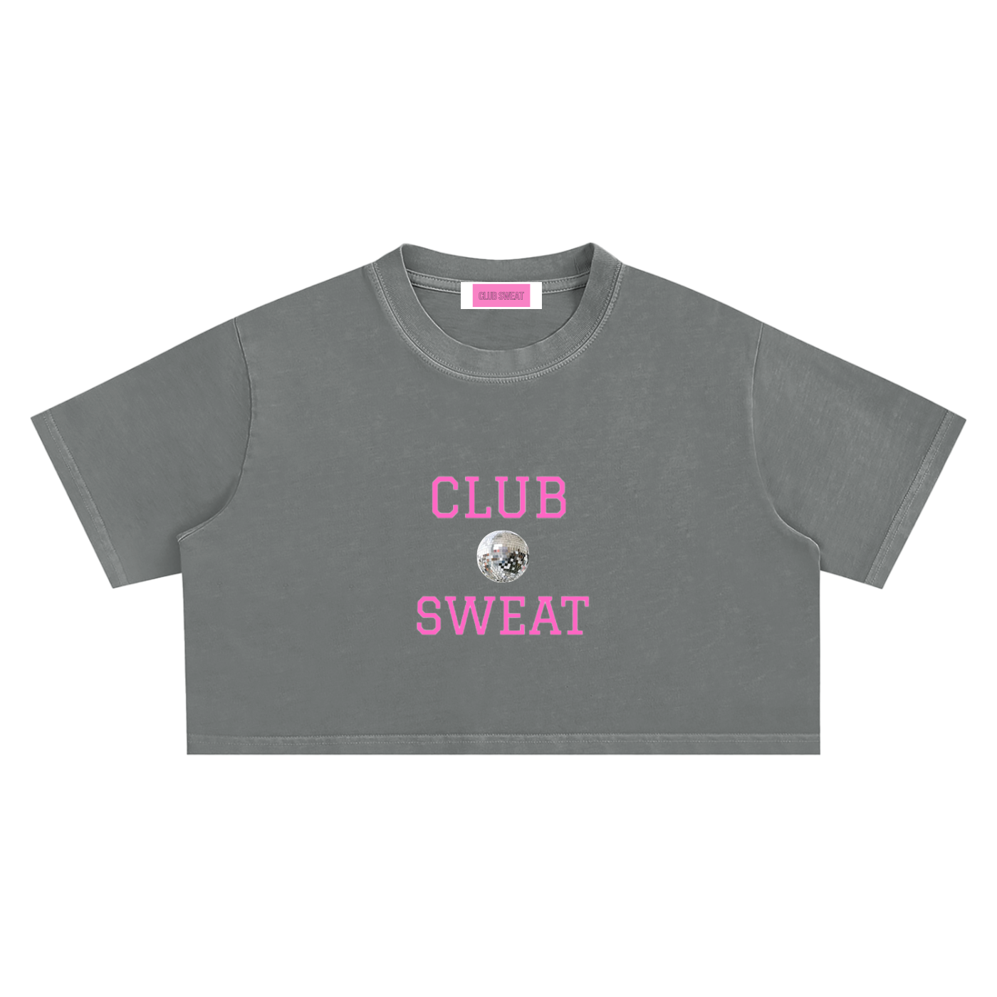 Snow Washed Crop Top