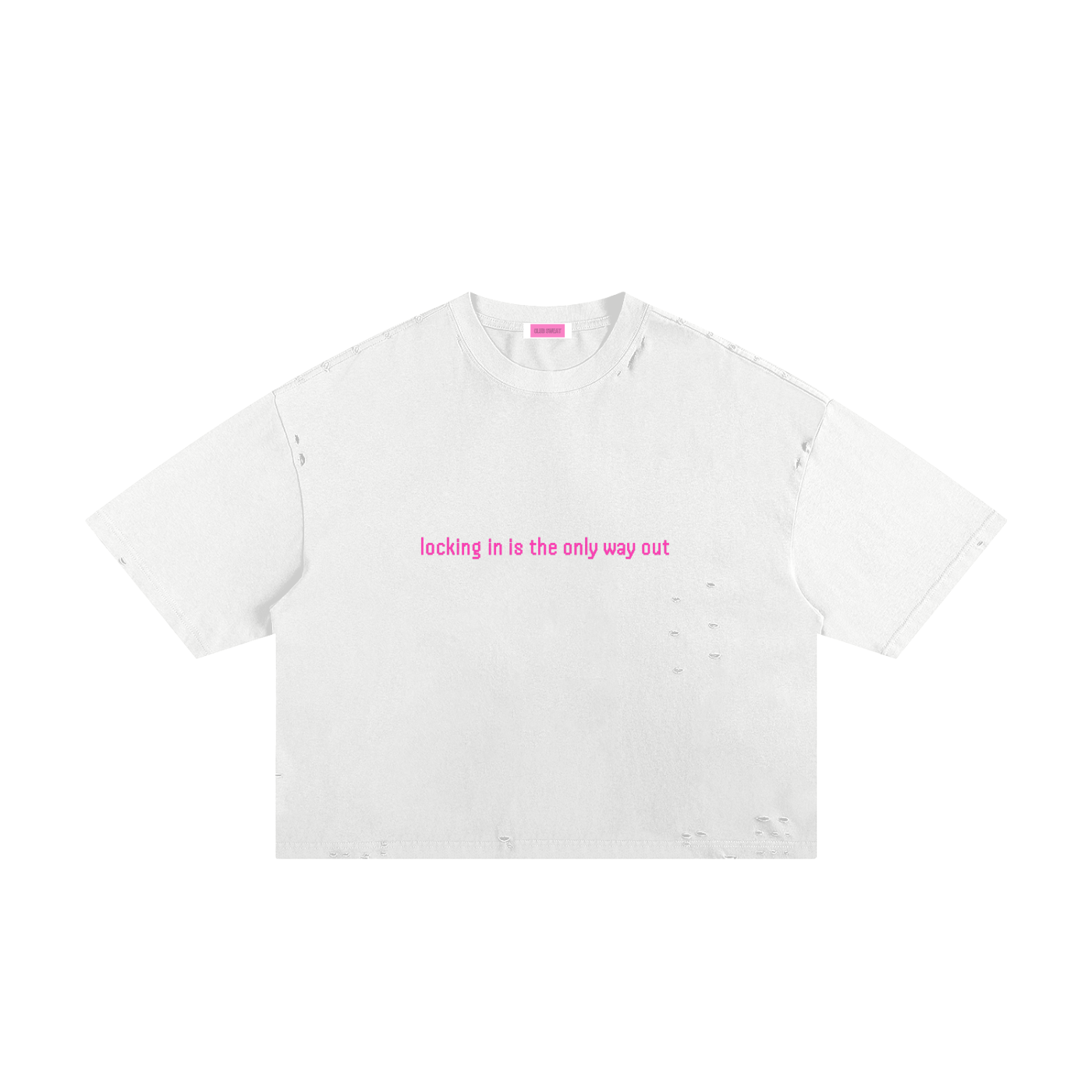 Classic Frayed Boxy Tee