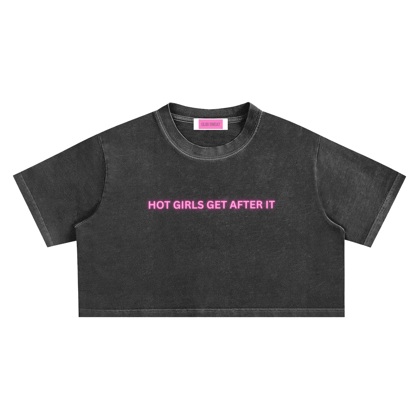 Snow Washed Crop Top