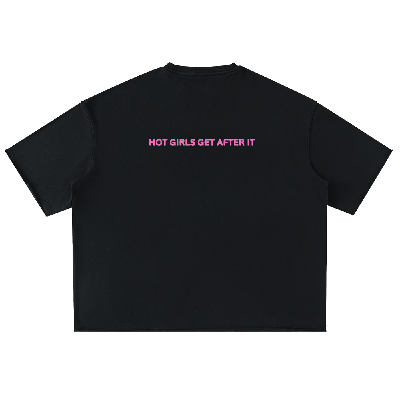 Washed Rolled Hem Half Sleeve T-Shirt