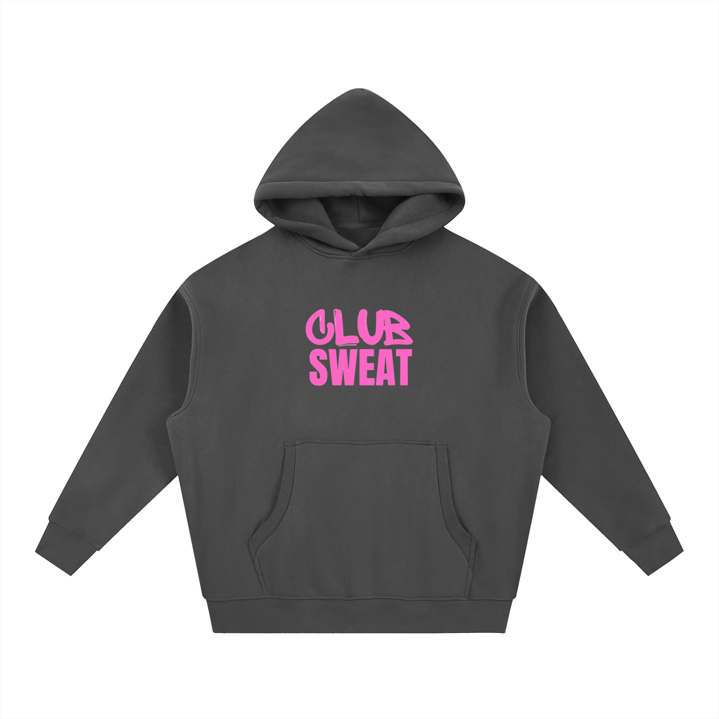Essential Oversized Boxy Fit Fleece Hoodie